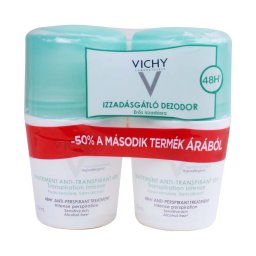Vichy Intenzív izzadságszabályozó golyós dezodor duo csomag 2x50ml