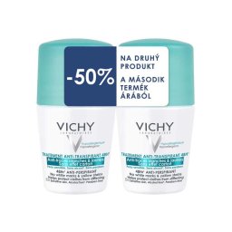 Vichy Anti-Traces foltmentes golyós dezodor duo csomag 2x50ml