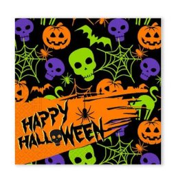 Halloween Happy szalvéta 20 db-os 33x33 cm FSC