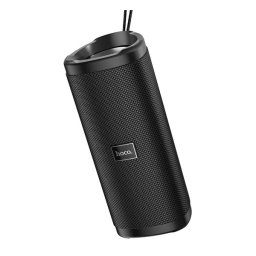 HOCO HC4 bluetooth hordozható hangszóró (v5.0, 1500mAh, kártyaolvasó, AUX kimenet, 5W) FEKETE