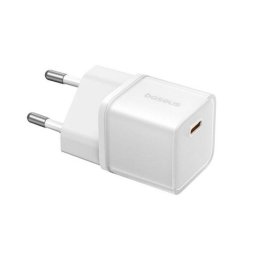 BASEUS GaN5S hálózati töltő Type-C aljzat (20W, PD gyorstöltő 3.0, GaN5S) FEHÉR