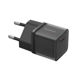 BASEUS GaN5S hálózati töltő Type-C aljzat (30W, PD gyorstöltő 3.0, GaN5S) FEKETE