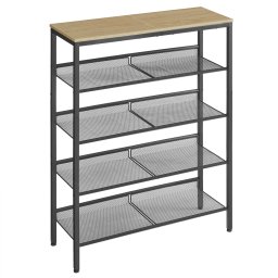 Fém cipőtartó TAYLOR SONOMA 4 polc, 93x75cm