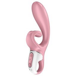 Satisfyer Hug Me – App-vezérelt csiklókaros vibrátor (pink)