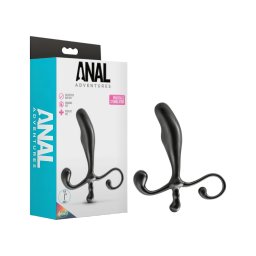 Anal Adventures - prosztata dildó (fekete)