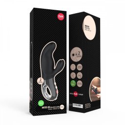 Fun Factory - Miss Bi kétmotoros vibrátor (fekete)