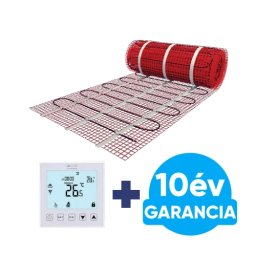 U-HEAT Mat elektromos fûtõszõnyeg 9 m2 / 1350 Watt + digitális WiFi termosztát / padlófûtés szett