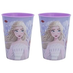 2db Jégvarázs pohár, műanyag 260 ml BPA Mentes
