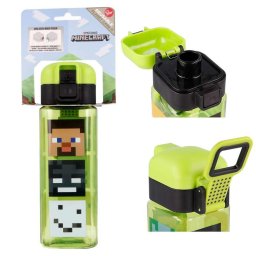 Minecraft biztonsági záras kulacs 550 ml