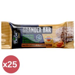 Dia-Wellness Sós-karamell ízű Granola Bar kínáló 25X50 g