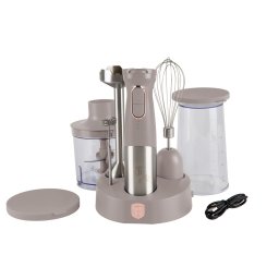 Berlinger Haus Botmixer szett 6:1-ben 200W vezeték nélküli tölthető Taupe Collection BH/9558