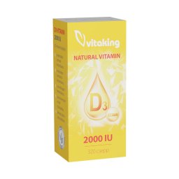 Vitaking Natural Vitamin D3-vitamin csepp 2000IU 10ml