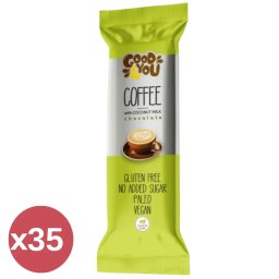Health Market Good4You Kávés szelet kínáló 35X25 g