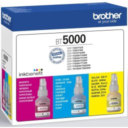 Brother BT5000CLVAL CMY tintatartály gyűjtőcsomag colorpack eredeti