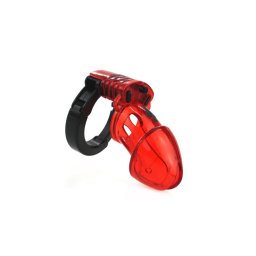 Cock Lock Adjustable chastity cage 10 x 3.5cm Red erényöv