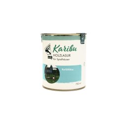 Karibu Karibi kék festék fa kerti játákokhoz, házakhoz, 750ml