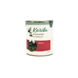 Karibu Rubinvörös festék fa kerti játákokhoz, házakhoz, 750ml