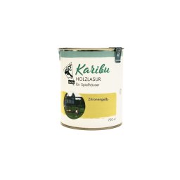 Karibu Citromsárga festék fa kerti játákokhoz, házakhoz, 750ml