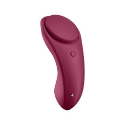 Satisfyer Sexy Secret - hordható App-vezérelt bugyi vibrátor (piros)