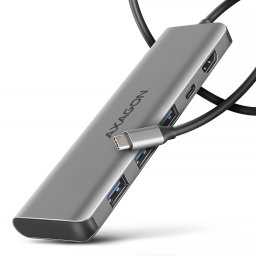 Notebook/Tablet dokkolo USB-C HDMI/USB HUB AXAGON HMC-5H