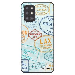 Fekete szilikon tok az alábbi mobiltelefonokra OnePlus 8T - PASSPORT EDITION
