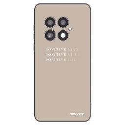 Fekete szilikon tok az alábbi mobiltelefonokra OnePlus 13 5G - Positive Vibes