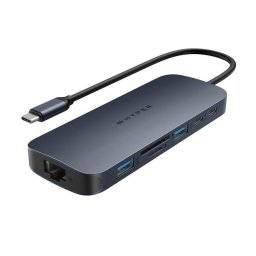 Hyper® EcoSmart™ Gen.2 Dual HDMI USB-C 11-in-1 hub 140W PD 3.1 Pass-thru 140W