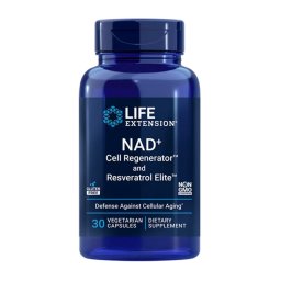 Life Extension NAD+ Sejt aktivátor rezveratrollal 30db