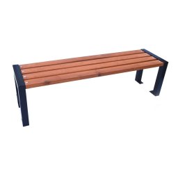 Rojaplast Opolánky fenyőfáből készült, fém szerkezetű kerti pad, 162 cm