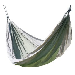 Függőágy 275x137cm zöld-barna