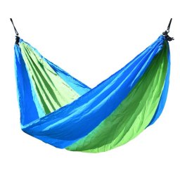 Függőágy 275x137cm zöld-kék