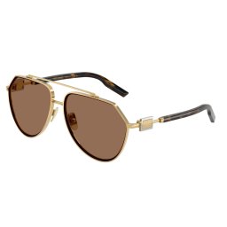 DOLCE & GABBANA DG2315 02/73 Gold Dark Brown napszemüveg