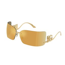 DOLCE & GABBANA DG2319 02/5A Gold Brown Mirror Gold napszemüveg
