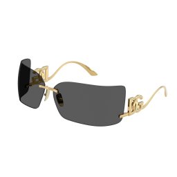 DOLCE & GABBANA DG2319 02/87 Gold Dark Grey napszemüveg