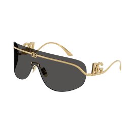 DOLCE & GABBANA DG2320 02/87 Gold Dark Grey napszemüveg
