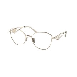 PRADA PR52ZV ZVN1O1 Pale Gold Demo Lens szemüveg