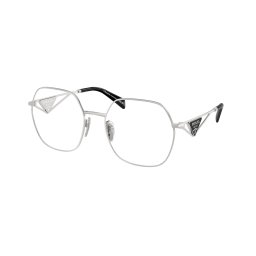 PRADA PR59ZV 1BC1O1 Silver Demo Lens szemüveg