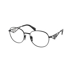 PRADA PRA50V 1AB1O1 Black Demo Lens szemüveg