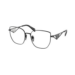 PRADA PRA54VD 1AB1O1 Black Demo Lens szemüveg