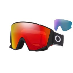 Oakley 0OO7147 02 FLOW SCAPE M MATTE BLACK PRIZM TORCH IRIDIUM/ICED IRIDIUM síszemüveg