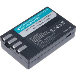 Akkumulátor T6 Power Pentax D-Li109, 1100mAh, 7,9Wh, fekete