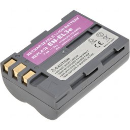 Akkumulátor T6 power Nikon EN-EL3e, EN-EL3, EN-EL3a, 1700mAh, szürke