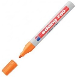 Marker Edding 750 lakkozott narancs 2-4mm