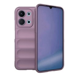 Szilikon telefonvédő (ütésállóság, kameravédő, 3D) LILA Xiaomi Redmi 15C 4G