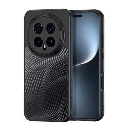DUX DUCIS AIMO szilikon telefonvédő (ütésállóság, kameravédő, matt, hullám) FEKETE Honor Magic 8 Pro