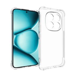 Szilikon telefonvédő (ütésállóság, légpárnás sarok) ÁTLÁTSZÓ Xiaomi Redmi Note 15 Pro Plus 5G