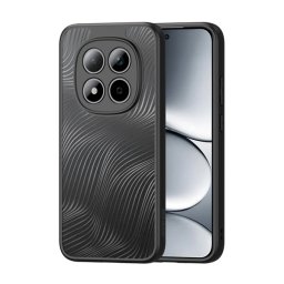 DUX DUCIS AIMO szilikon telefonvédő (ütésállóság, kameravédő, matt, hullám) FEKETE Xiaomi Redmi Note 15 Pro 5G
