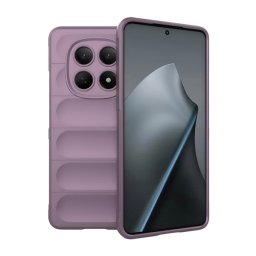 Szilikon telefonvédő (ütésállóság, kameravédő, 3D) LILA Xiaomi Redmi Note 15 4G