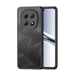 DUX DUCIS AIMO szilikon telefonvédő (ütésállóság, kameravédő, matt, hullám) FEKETE Xiaomi Redmi Note 15 5G, Redmi Note 15 4G