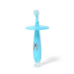 BabyOno szilikon fogkefe 6 hó - kék 551/03